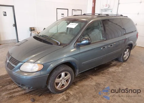 2005 Dodge Grand Caravan Sxt из США, поврежденный, VIN 2D4GP44L35R446049